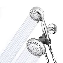Waterpik 12-Mode 2-in-1 Dual Shower Head System with 5-Foot Hose and Pow... - $80.13 CAD