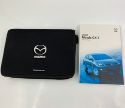 2008 Mazda CX7 CX-7 Owners Manual Handbook Set with Case OEM A03B32047 - $15.29