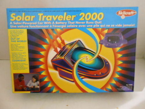 SKILCRAFT 75000 SOLAR TRAVELER 2000 SOLAR POWERED CAR MODEL NIB GREAT FO... - $4.55