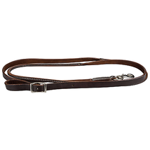 Tabelo Round Leather Roping Reins with Bolt Snap and Conway Buckle - £49.04 GBP+