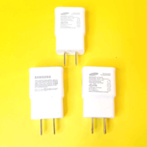 LOT 3x 100% GENUINE SAMSUNG WALL PLUG CHARGER USB AC POWER ADAPTER 5.0V ... - $17.97