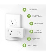 BN-LINK WiFi ON-OFF Smart Plug Outlet With Timer Function Heavy Duty - $10.39