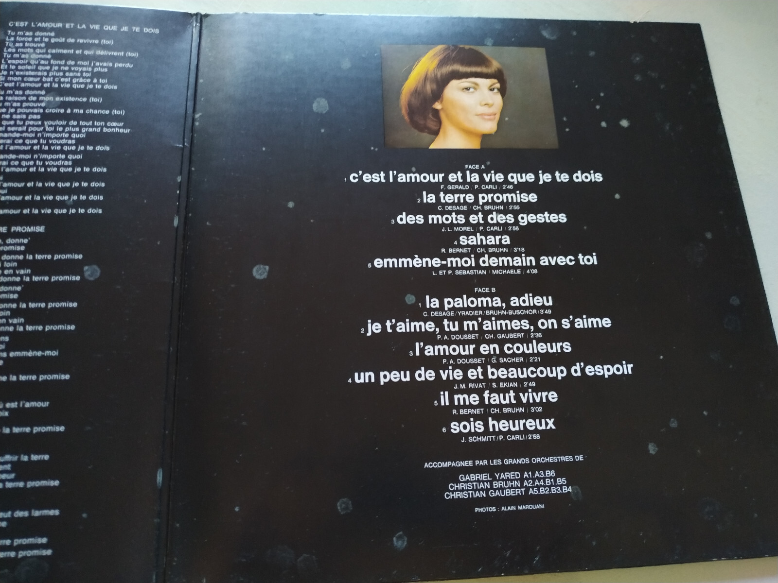 Mireille Mathieu The Dove Adieu 6499832 1973 France Ed - LP vinyl 12 " VG/VG Item image 5