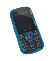 LG LX265 Rumor 2 Slider Mobile Cell Phone Sprint Network Blue 2in 1.3 MP Grade B - £43.68 GBP