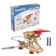 Hydraulic Plane Launcher Stem Diy Fun Toy For Kids 6 To 12, Best Birthday Gift T - £26.24 GBP