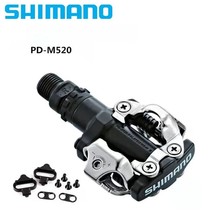 Shimano PD M520 Mountain Bike Pedal for Deore SLX XT MTB Bicycle Self-loc Lock F - £112.15 GBP