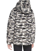 DKNY Womens Sport Camo Print Velvet Hooded Jacket Color Camo Size Small - £71.79 GBP
