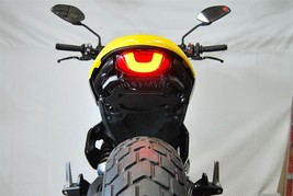 NRC Ducati Scrambler Icon Cafe Racer LED Turn Signal Lights &amp; Fender Eli... - $155.00