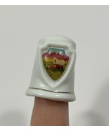 Nebraska Porcelain Thimble Covered Wagon - £7.24 GBP