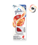 6x Packs Glade Vent Oil Odor Eliminator Car Air Freshener | Red Honeysuckle - $28.58