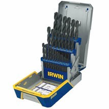 New Irwin 3018004 29 Piece Black Oxide Drill Bit Set L Index Case 9083668 - £126.59 GBP