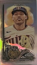 Carlos Correa Mini 2022 Topps Allen &amp; Ginter Refractor #117 Mlb Minnesota Twins* - £6.04 GBP