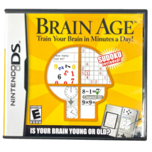 Nintendo DS Brain Age Sudoko 2006 Numbers Game Train In Minutes A Day - £9.87 GBP