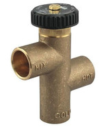 Mixing Valve Domestic Hot H2O Tempering Valve 3/4&quot; Various Outdoor Wood ... - $29.97
