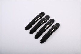 For Note E12 2013-2019 Black Chrome  Door Handle Cover Trim Stickers  Styling Ac - £65.76 GBP