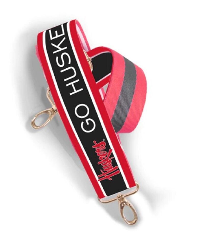 Desden Nebraska Cornhuskers Patterned 1.5" Purse Strap