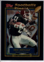 1992 Topps Finest #16 Eric Metcalf Nmmt - £1.47 GBP