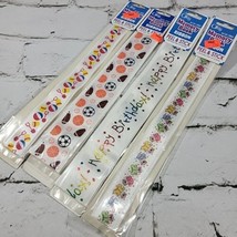 Memory Book Ribbon Lot of 4 OFFRAY  12” peel and stick strips. 2 strips ... - £7.77 GBP