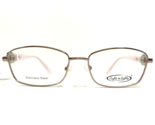 Eight to Eighty Eyeglasses Frames IRENE PINK Rose Gold Square Cat Eye 54... - $46.53