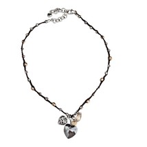 Brighton Karma Swarvovski Heart Necklace - £30.50 GBP