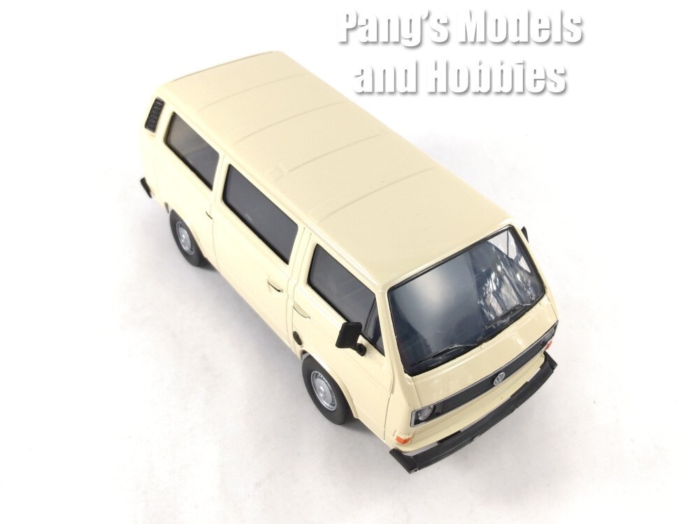 1981 Volkswagen VW T3 Type 2 Bus Van 1/24 Scale Diecast Model - Motormax - WHITE Item image 10
