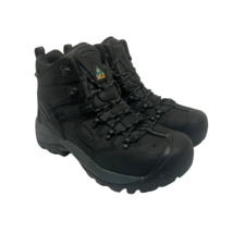 Keen Utility Men&#39;s Pittsburgh Energy Waterproof Work Hikers Black Size 8D - £98.71 GBP