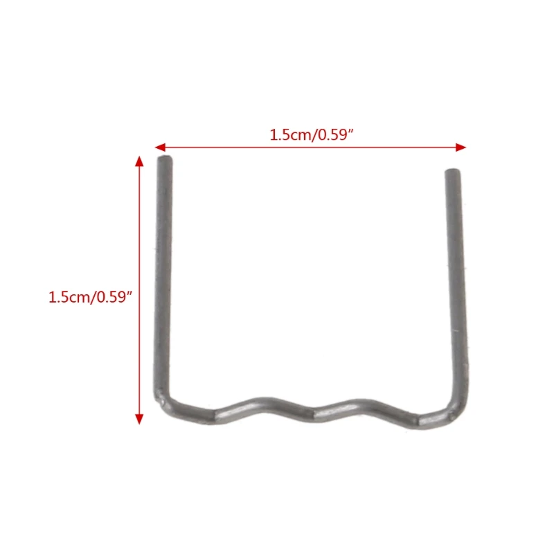 100 Pcs Universal 0.8mm Wave Flat Hot Staples for Plastic Stapler Repair... - $132.93