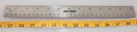 Cen-Tech Stainless Steel Cork Backed Metal Ruler 12&quot; tthc - £6.99 GBP