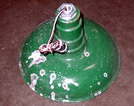 Classic Dome RLM 14&quot; Industrial Lighting Fixture Green - $1,191.14 MXN