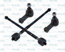4Pcs Front Ends Kit Inner Outer Tie Rods For Mitsubishi Outlander Sport ... - £47.51 GBP