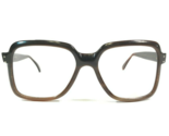 Vintage Büffelhorn Brille Rahmen Glatt Brown Quadratisch 3C 54-16-140 - $280.13