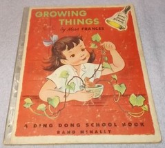  Ding Dong School Book Growing Things Dr Frances R. Horwich 1954 - £6.41 GBP