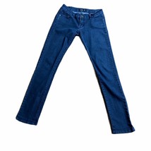 Papaya Premium Jeans Juniors 9 Low Rise Straight Leg Skinny Blue Denim S... - £11.85 GBP