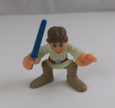 2004 Hasbro Star Wars Galactic Heroes Luke Skywalker 2&quot; Mini Action Figure - £3.78 GBP