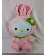 Ty Sanrio Hello Kitty Pink Rabbit Plush 16 Inch 2011 Stuffed Animal Toy - $24.95