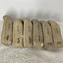 Castle Bay Softex Iron Covers RIGHT HANDED White Used 4 5 7 9 SW PW - $10.88