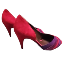 Vintage Bruno Magli Sophi Multi Color 3 2/1" Heel Size 7 Never Worn image 2