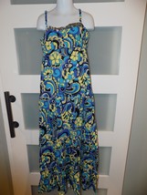 Justice Floral Sleeveless Maxi Dress Size 12 Girl&#39;s - $15.64