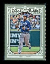 2013 Topps Gypsy Queen Baseball Card #136 Salvador Perez Kansas City Royals - £7.73 GBP