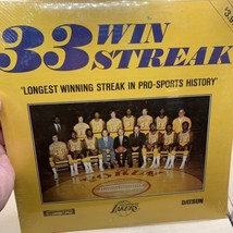 33 Win Streak Lakers LP  Voice Of Chick Hearn Vinyl Record 1971-1972 SEALED - £108.98 GBP