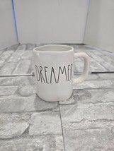 Rae Dunn DREAMER Mug Farmhouse Country Cottage Chic Minimalist 16oz Coff... - $16.99