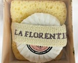La Florentina Peony Rose Soap &amp; Sponge Set Made in Italy  - £17.26 GBP