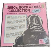 1950&#39;S Rock &amp; Roll Collection 4 Vinyl LP Box Set New Sealed Vintage  - £36.81 GBP