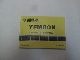 1985 Yamaha YFM80N Owners Manual MINOR STAINS FACTORY OEM BOOK 85 DEALER... - $16.60