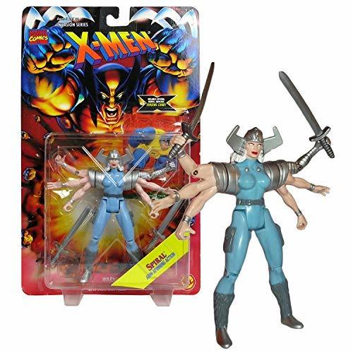 Primary image for Marvel Comics Year 1995 X-Men Invasion Series 5 Inch Tall Figure - Spiral with 2