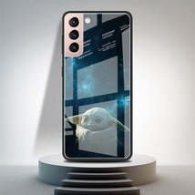 Star Wars, Baby Yoda Design 9, Tempered Glass Samsung Galaxy Cases - S22 S21 S20 - £17.57 GBP