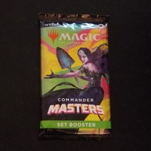 MTG - 1x Commander Masters Set Booster Pack- CMM Set - Factory Sealed - £15.46 GBP