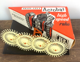 Britains VICON-LELY Acrobat High Speed Rake #9537 Nib 60s 70s Tractor Implement - £31.15 GBP