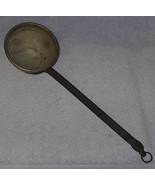 Primitive Wrought Iron Handle with Copper Dipper Ladle - $474.96 MXN