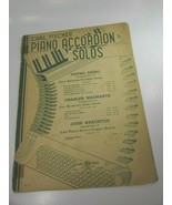 Vintage Sheet Music Piano Accordion Carl Fischer Solos Pietro Deiro 53285 - $11.87